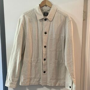H&M Men's Beige Chore Coat
